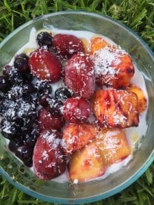 Summer Yogurt Fruit Bowl 