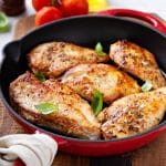 creamy chicken skillet